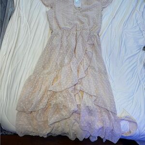 Polka Dot Ruffle Dress